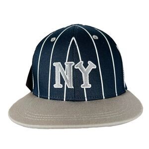 New York Black Yankees Negro Leagues Baseball Museum Pinstripe‎ Snapback Hat